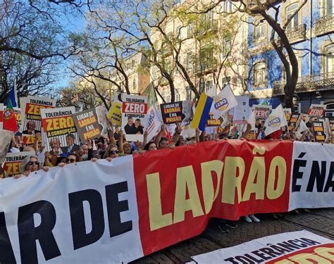 protestos contra lula em portugal